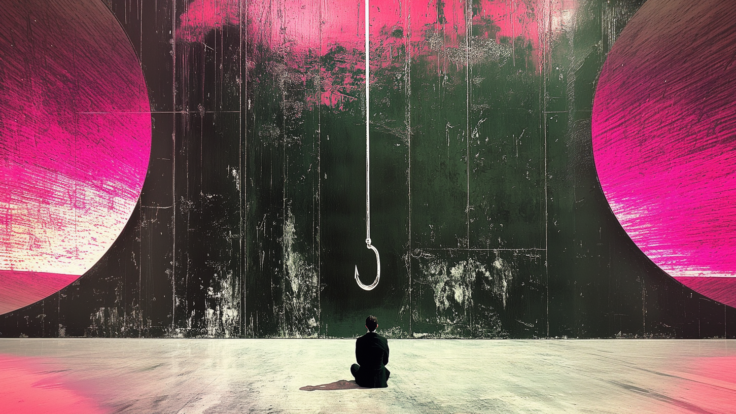 an-artist-sat-beneath-fish-hook-eric-mazzoni-midjourney-ai